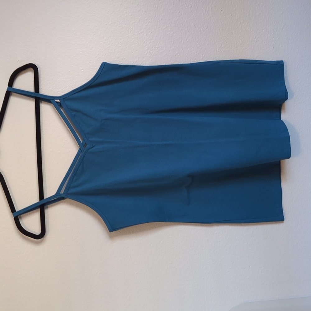 Blue tank top